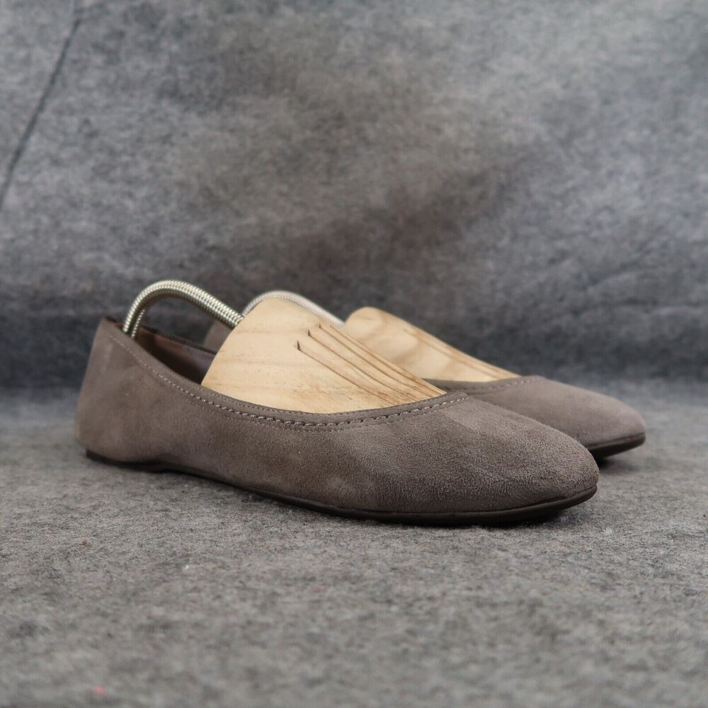 Johnston & Murphy Shoes Womens 10 Flats Ballet Slip On Leather Fashion Classic